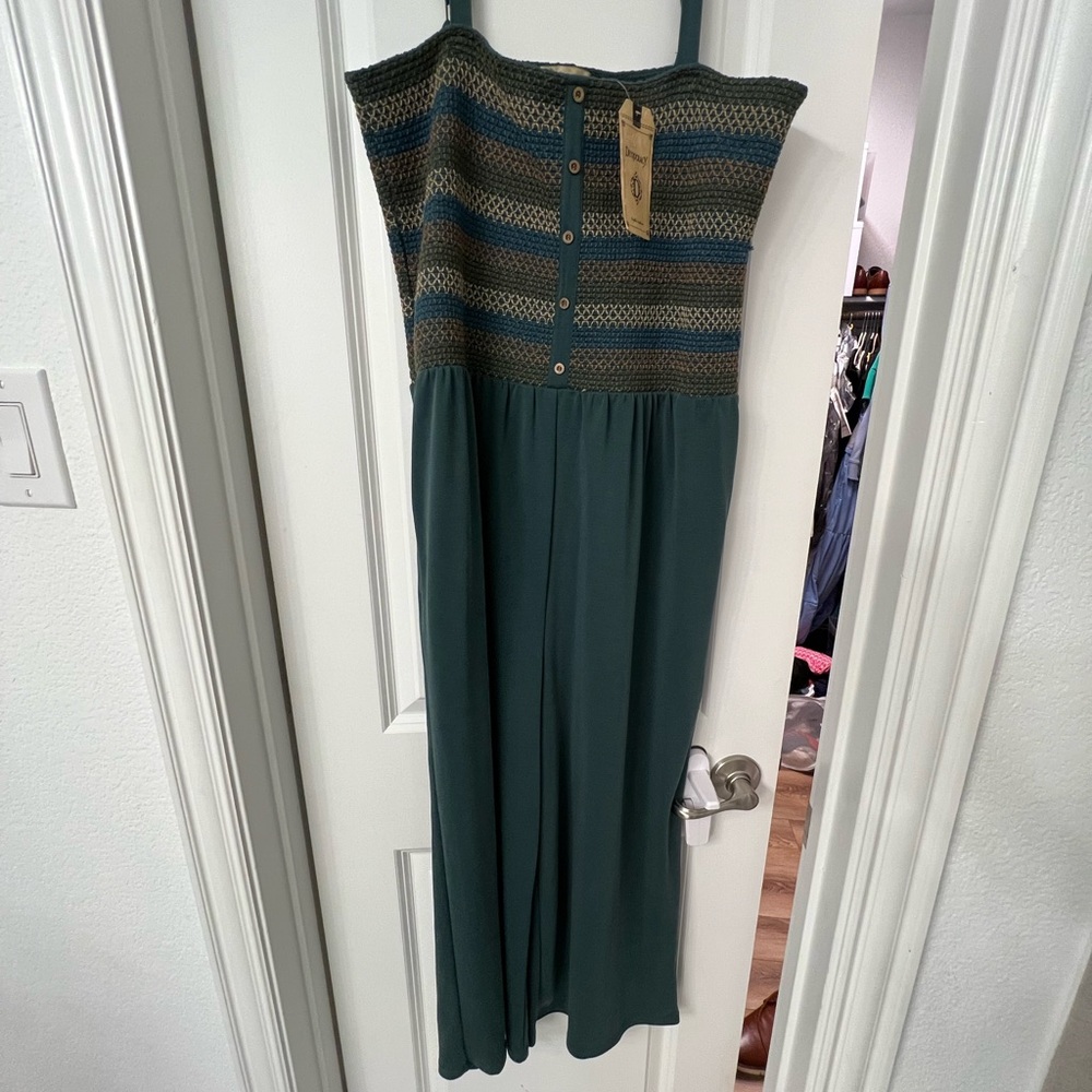 New Boutique Green Jumpsuit